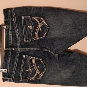 CATO Classic Indigo Boot Cut Jeans.  Size 18W.